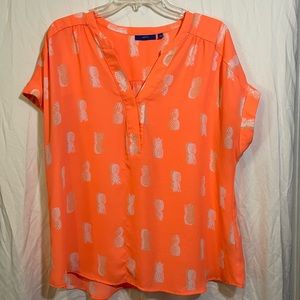 Apt. 9 Pineapple Blouse